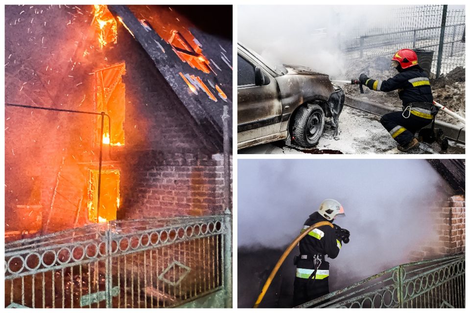 Чорний дим здійнявся над Могилів-Подільським: пожежа в магазині та ще чотири загоряння в області