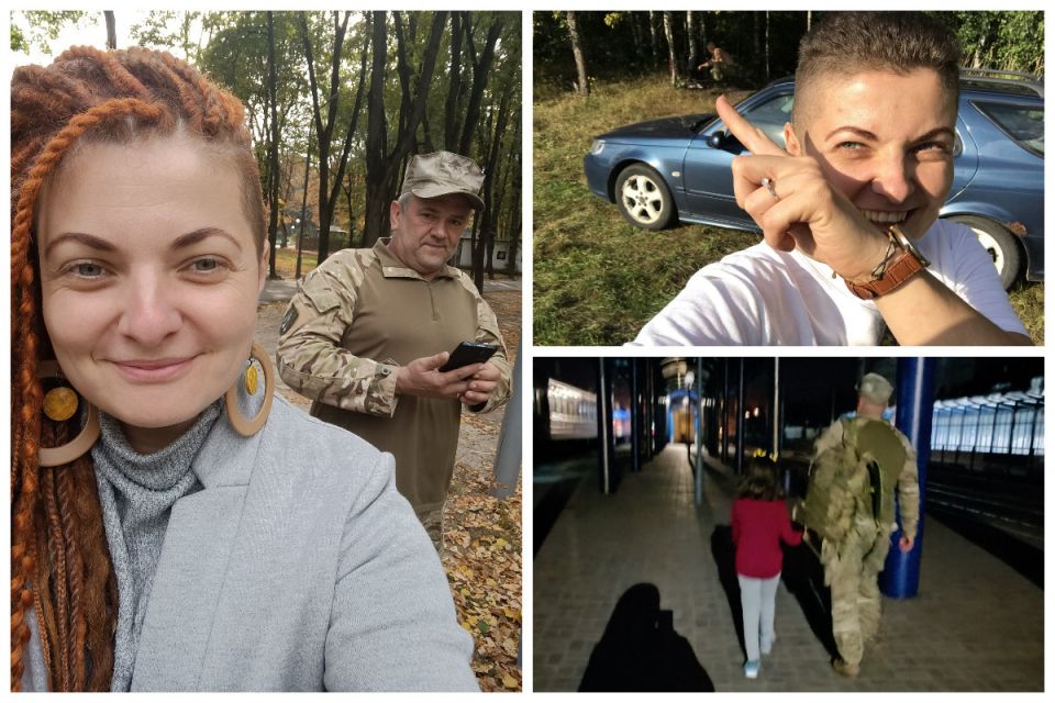 «Я привожу йому частинку дому»: історія дружини військового, яка їздить до чоловіка на фронт
