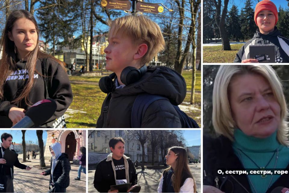 До Шевченківських днів у Вінниці волонтери Вінницького обласного осередку ГО «Захист держави» провели акцію «Продекламуй вірш Шевченка».