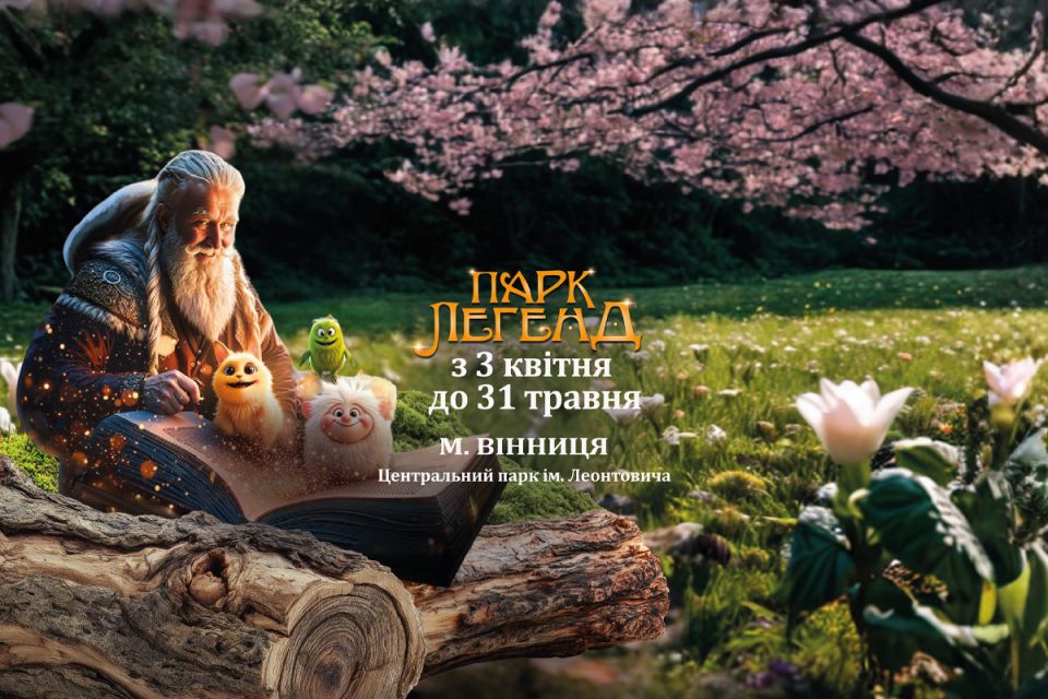 У Вінниці відкривається «Парк Легенд»  із велетнями, тролями та іншими казковими істотами (новини компанй)