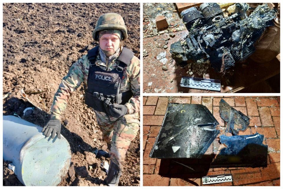 Уламки дронів знаходять у місті та по області. На Вінниччині триває розмінування