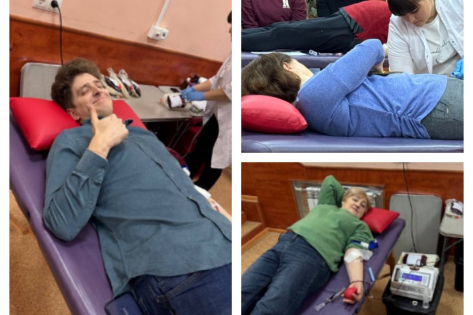 Понад 14 літрів крові для лікарень здали соцпрацівники Вінниці