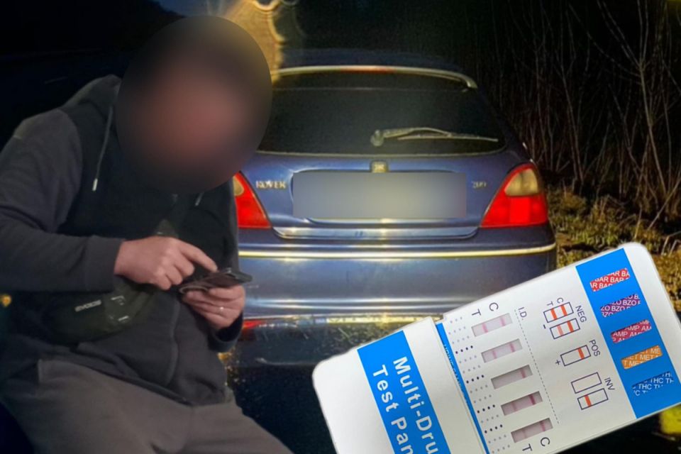 51 тисяча штрафу за нічний драйв. На трасі зупинили водія під амфетаміном