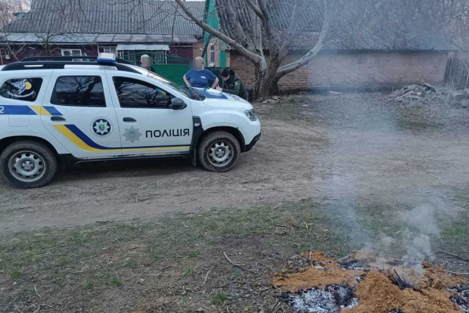 Спалювали траву і сміття — отримали штраф. У Лука-Мелешківській громаді зловили паліїв