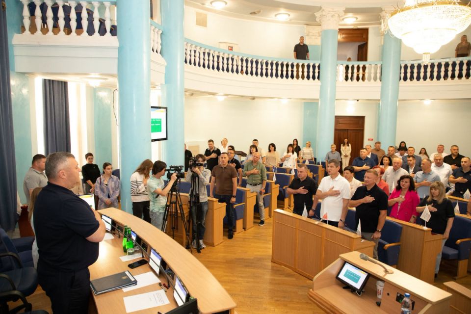 На позачерговій 83 сесії обласної Ради депутати збільшили фінансування конкурсу «Безпечні стійкі громади» (Пресслужба Вінницької обласної ради)