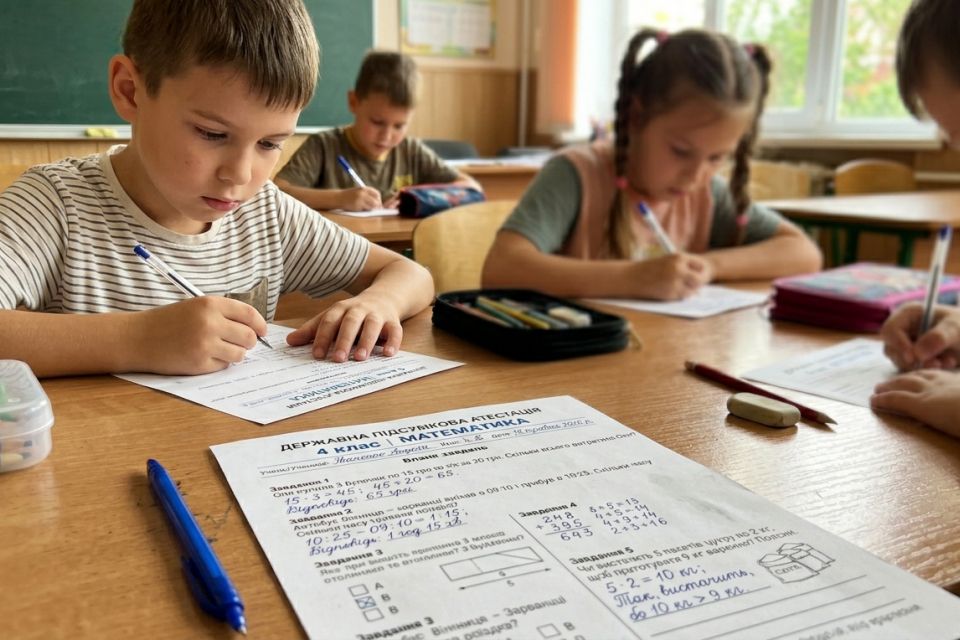 ДПА у четвертих класах: до чого готуватися вінницьким школярам та чи варто панікувати батькам