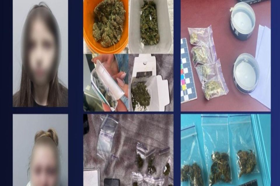 Бізнес «з рук в руки» провалився: у Вінниці затримали двох дівчат, які торгували канабісом