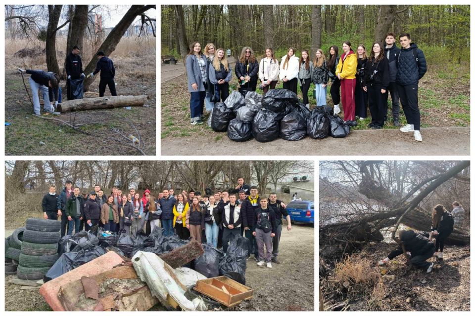 Понад півтори тисячі вінничан вийшли на толоку: у місті зібрали 2400 мішків сміття