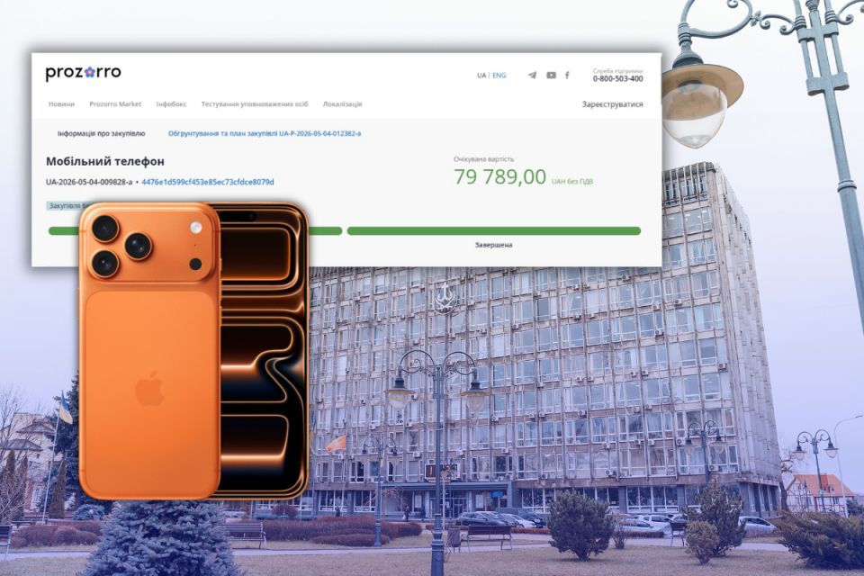 Ні моделі, ні власника, але за 80 тисяч. Що за «секретний» телефон купила Вінницька міська рада?