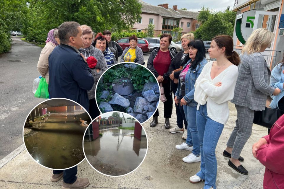 «Каналізаційні відходи течуть по подвір’ю»: чому в Агрономічному вже кілька днів проблеми з водою?