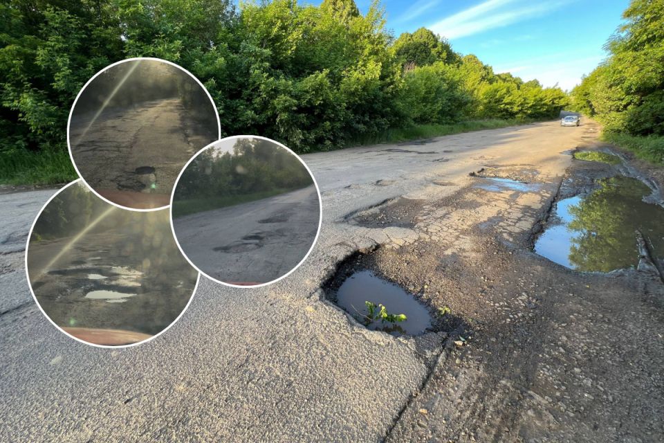 «Не пройшло і року»: що сталося з відремонтованою дорогою на Бар?
