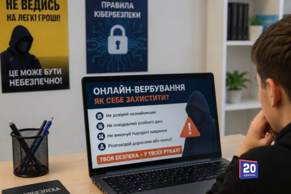 П'ять ознак, що дитину можуть намагатися завербувати через інтернет