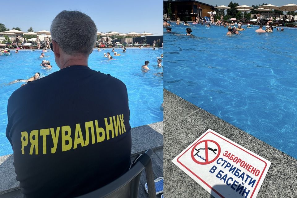 Пекельний серпень у Вінниці і басейни переповнені. Як гостям  визначити безпечне місце відпочинку