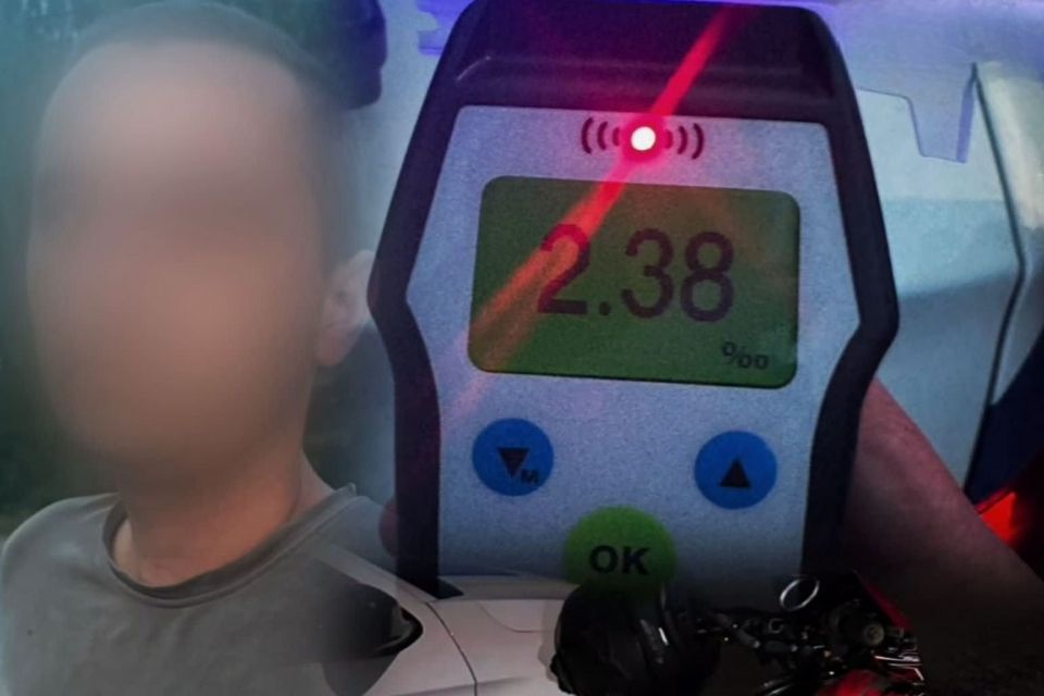 П'яний, без прав і без шолома. На Вінниччині зупинили мотоцикліста-порушника