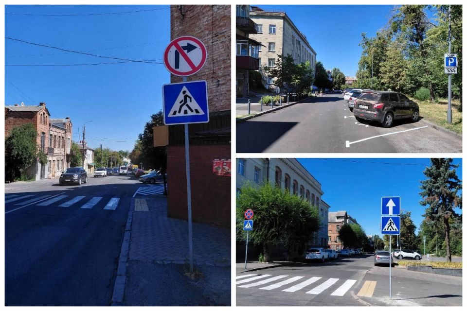 З Визволення більше не виїхати на Соборну. У центрі Вінниці змінили рух та облаштували 37 паркомісць