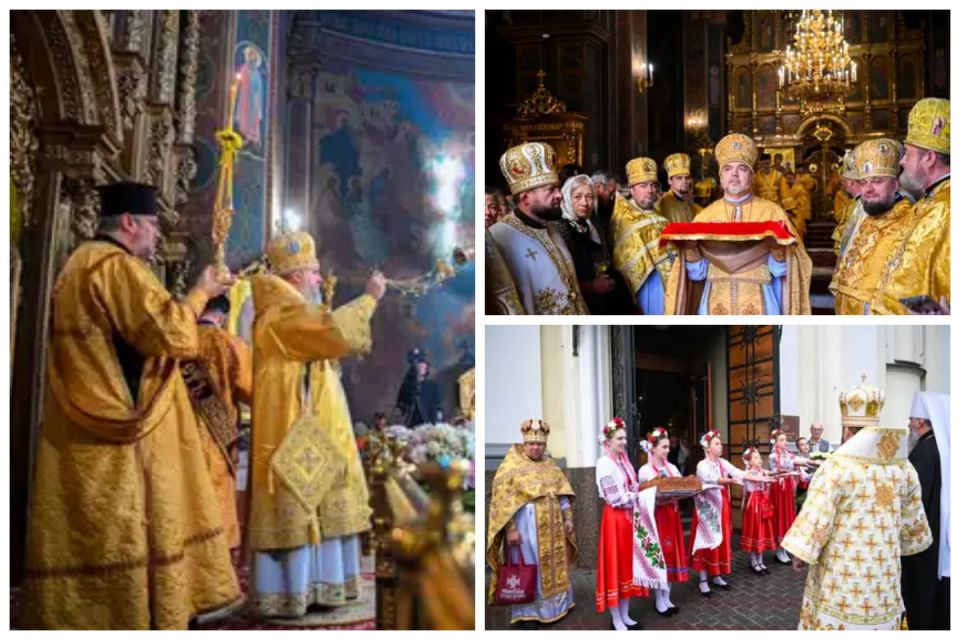 Епіфаній приїхав до Вінниці та очолив урочисту літургію у кафедральному соборі