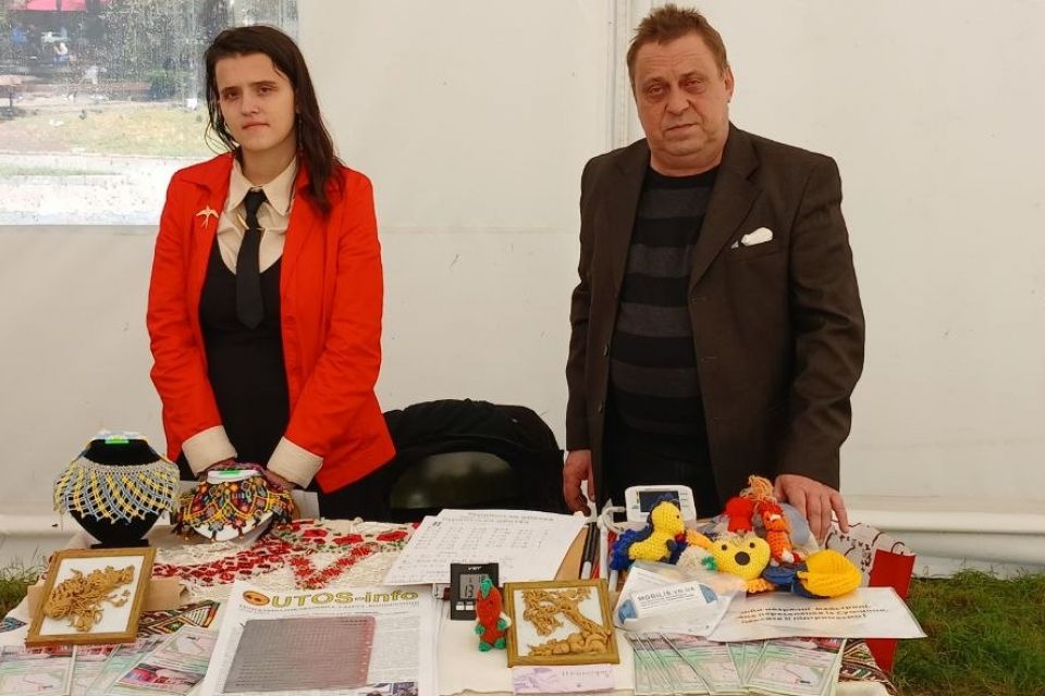 На ярмарку громадські організації і соціальні підприємства поділилися здобутками