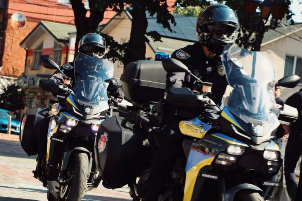 Перші підсумки роботи мотопатрульних: опрацювали 248 викликів та склали 300 протоколів