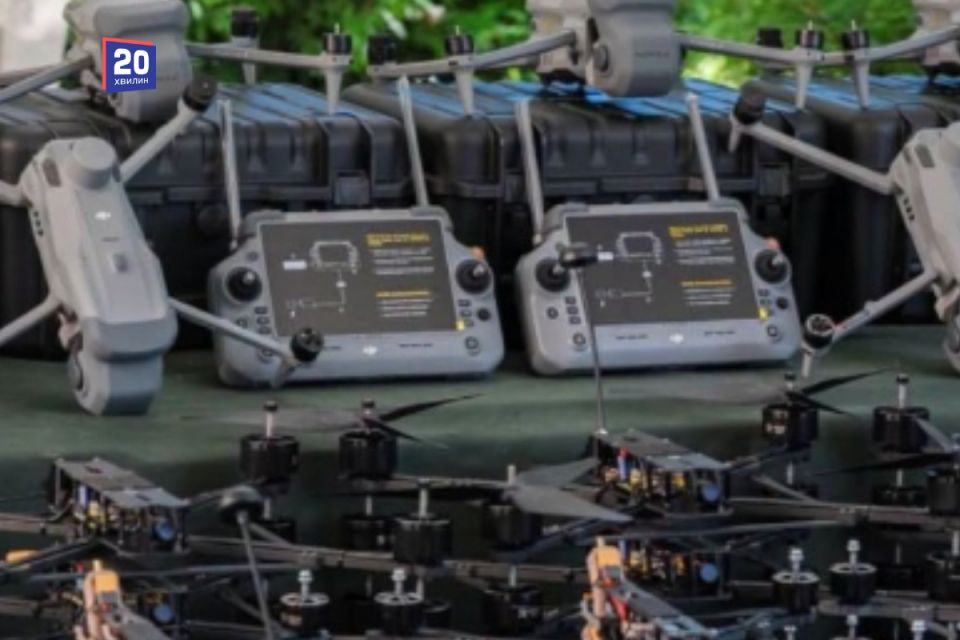 280 FPV і 10 квадрокоптерів: «Вінницькі скіфи» отримали нову партію дронів