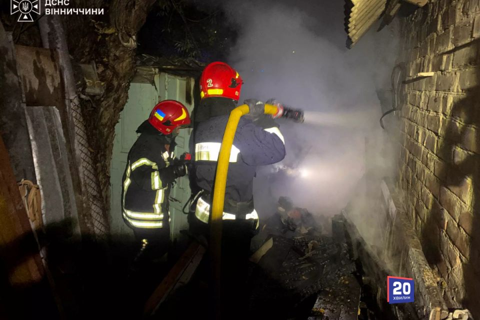 У Вінницьких Хуторах під час пожежі постраждав 70-річний чоловік
