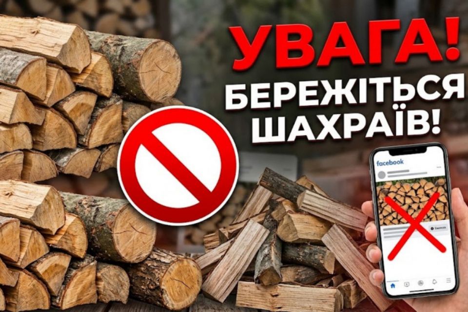 Дрова за привабливою ціною, а продавець — шахрай: на Вінниччині ошукали шістьох людей