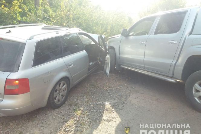 Біля Вороновиці автомобіль Audi оминав «Камаз» та в’їхав у Volkswagen