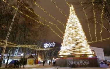 Ялинкова еволюція. Як виглядало головне новорічне вінницьке дерево у різні роки