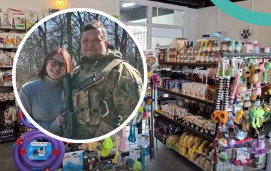 Ветеран з Вінниці відкрив зоомагазин та грумінг-салон за грантом