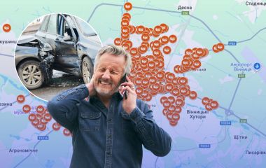 Де, коли та чому у Вінниці траплялися ДТП: карта аварій за 2025 рік