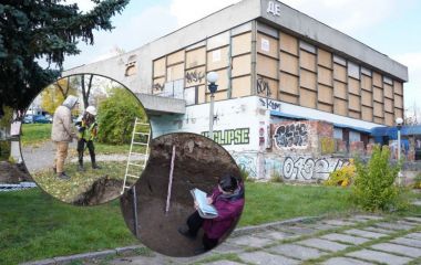 Під «Росією» — історія. Археологи знайшли старовинну монету, кераміку та артефакти Другої світової