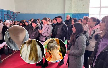 Батьки учнів ліцею №12 вийшли на акцію через напади 15-річного хлопця, який ріже коси. Що відомо?