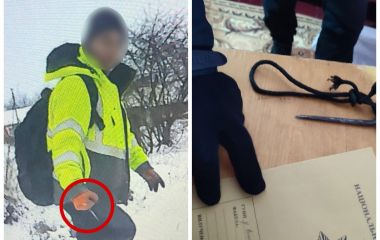 Вдарив шилом в ногу військовому ТЦК і втік – поліція затримала нападника