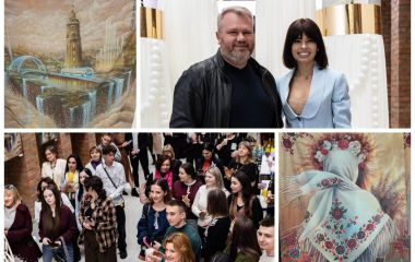 «Глибокі сенси, що змушують зупинитись і відчути»: художниця Світлана Сулима відкрила виставку «Скарб»