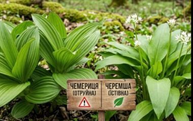 Делікатес чи смертельна пастка? Фахівці пояснюють різницю між черемшею та чемерицею