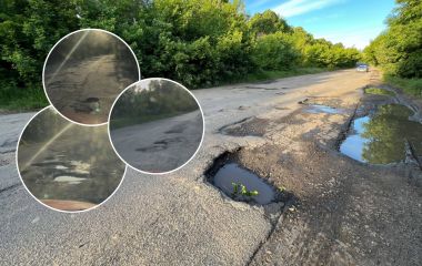 «Не пройшло і року»: що сталося з відремонтованою дорогою на Бар?