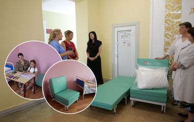 «Кожен хоче бути поруч зі своєю дитиною»: у вінницькій дитячій лікарні з'явилися ліжка для батьків