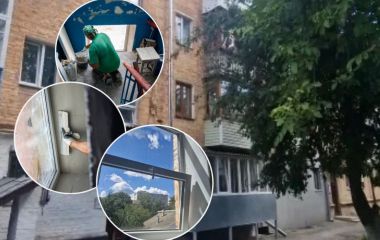 «Якби не «шахеди», ми б і далі сиділи зі старими вікнами»: чому так кажуть мешканці будинку на Магістратській