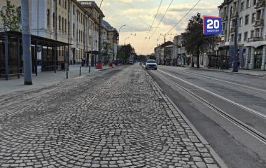 На Соборній завершили ремонт дороги та готують повернення зупинок
