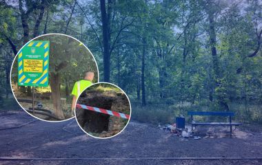 Частину парку імені Ющенка перерили траншеями. Чи давали на це дозволи?
