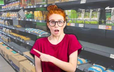 Порожні полиці у вінницьких супермаркетах. Чи є дефіцит продуктів і що буде з цінами