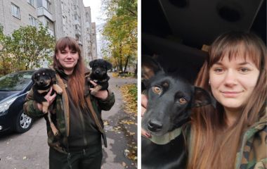 «Якщо повертаюся без чотирилапих, поїздка не вдалася»:  три роки вінничанка  рятує тварин з фронту