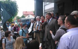 У Вінниці революціонери виганяли з посади головного прокурора Соколового