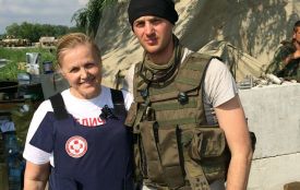Вінничанка Вотчер вже майже зібрала гроші на два броньовані реанімобілі для бійців АТО. Потрібно ще трохи