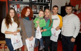 «Дім кави» нагороджував переможців конкурсу «Селфі з вранішньою кавою»
