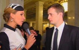 Олексій Порошенко розповів, де він воював в зоні АТО і  16 раз сказав слово-паразит "там"