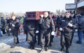У Вінниці прощались із загиблим в АТО майором міліції Денисом Жембровським