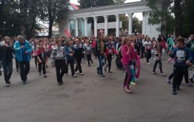 По Соборні пробігло майже 6 000 людей. Журналіст 20хвилин разом з ними (ВІДЕО)