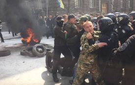 Таїса Гайда: під Адміністрацією Президента почали бити вінницьких активістів