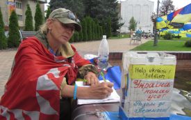 Велика Українська Хода з прапорами повернулась у Вінницю через два роки