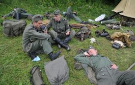 На «Вервольфе» развернули лагерь Красной армии, УПА и Вермахта